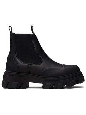 Ganni Women’s Size 38 (US 8) Never worn. Black Chunky Chelsea Boot
